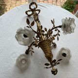 Bronze chandelier