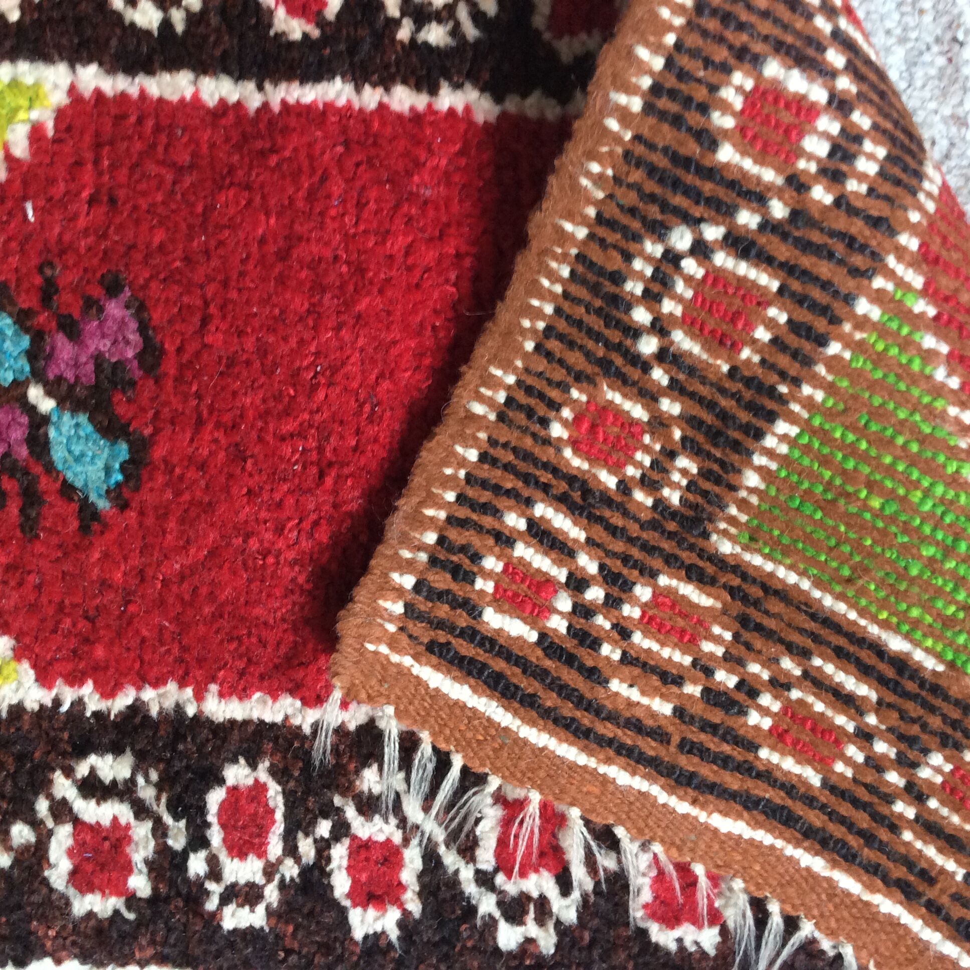 Vintage wool carpets from the 60s and 70s