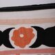 Hand knotted rug, vintage Turkish rug 120x137 cm