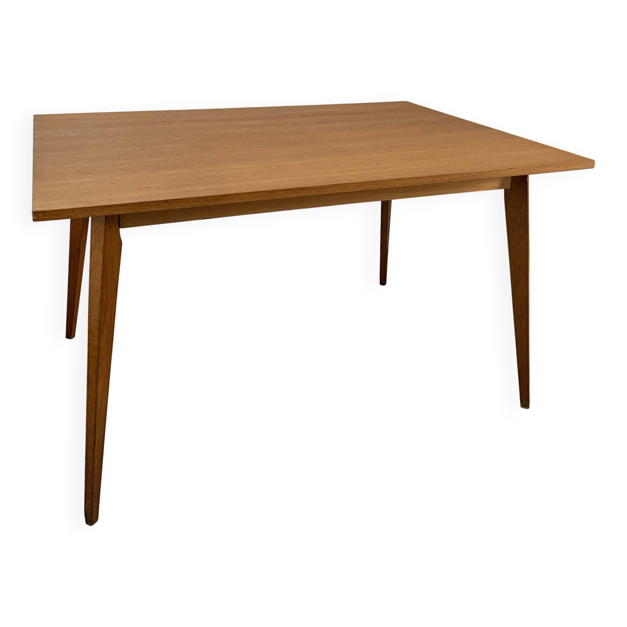Table en chêne, années 50