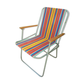 Vintage folding armchair