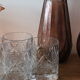 Antique vase in molded glass