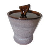 Jar or candy with lid ceramic