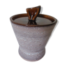 Pot ou bonbonnière avec couvercle ceramique