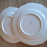 Set of 3 plates with Saint Clément rooster decoration