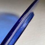 Blue Klein glass plate