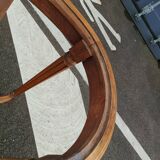 Gueridon ancien style louis xvi avec plateau marbre