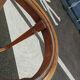 Old Louis XVI style pedestal table with marble top
