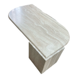 Travertine coffee table