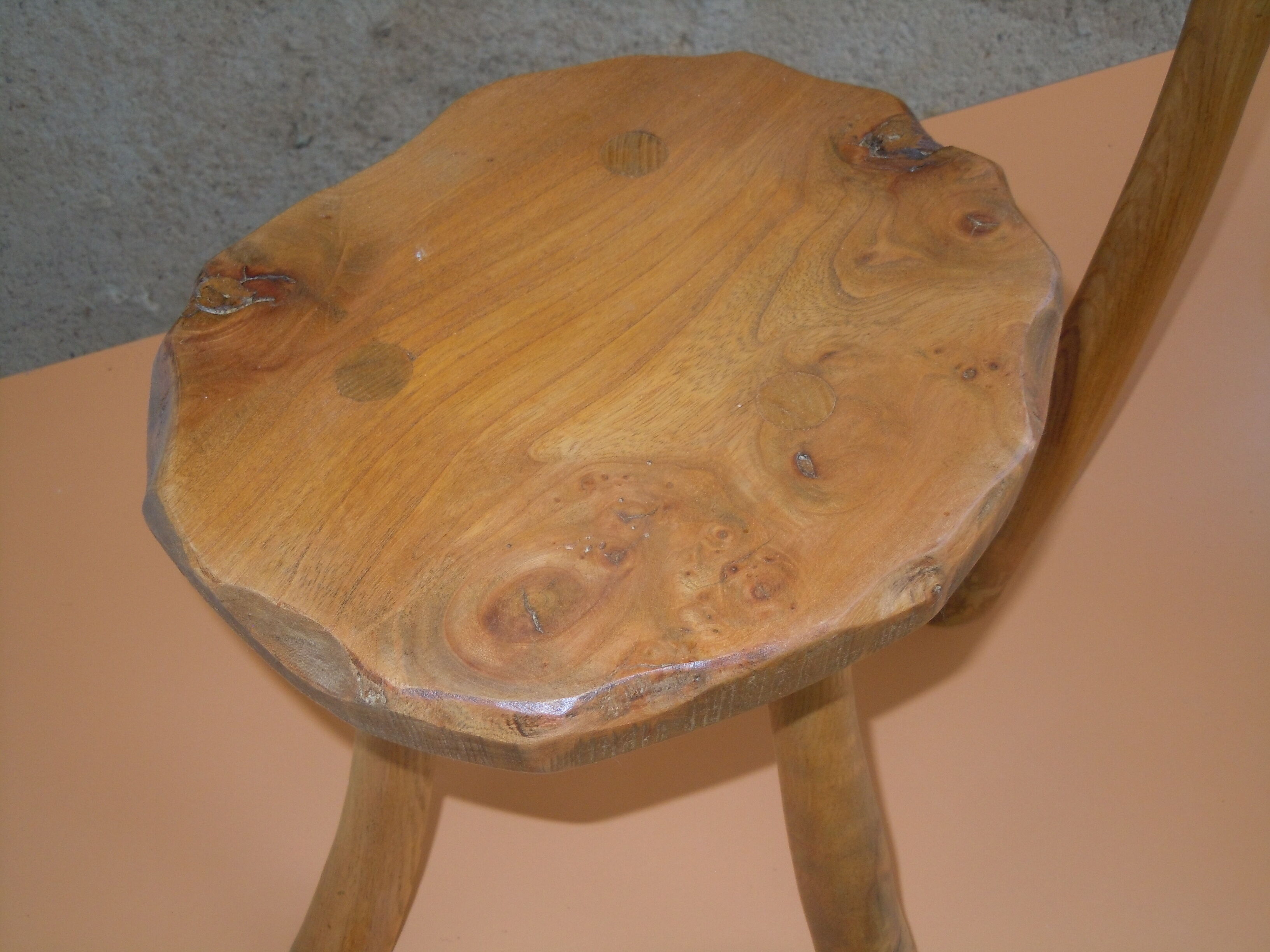 Wooden stool