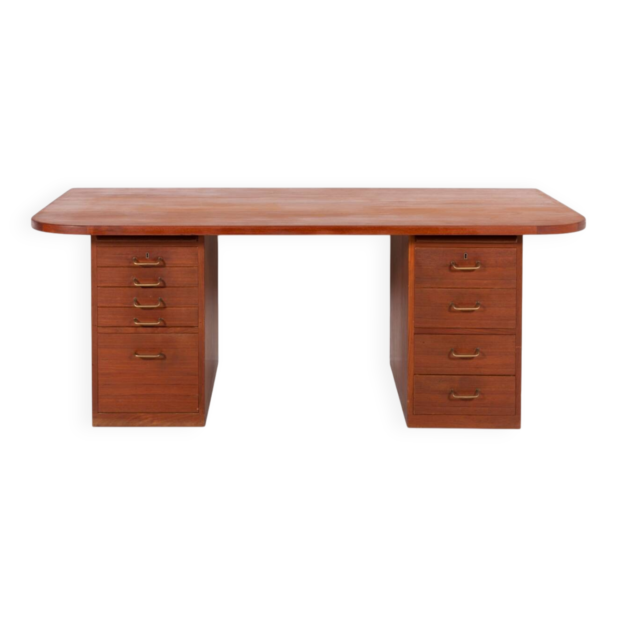 Bureau en teck danois des années 1960 de Frode Holm
