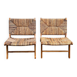 Paire de fauteuils “Hollywood” - olivier