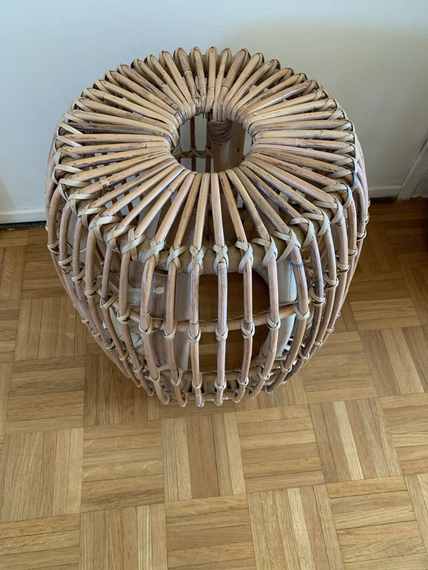 rattan coffee table