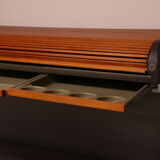 'Action office desk'  in walnut  designed by George Nelson  for Herman Miller - US - 1960's