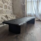Burnt oak coffee table