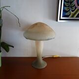 Mushroom lamp glass paste
