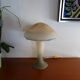 Lampe champignon pâte de verre