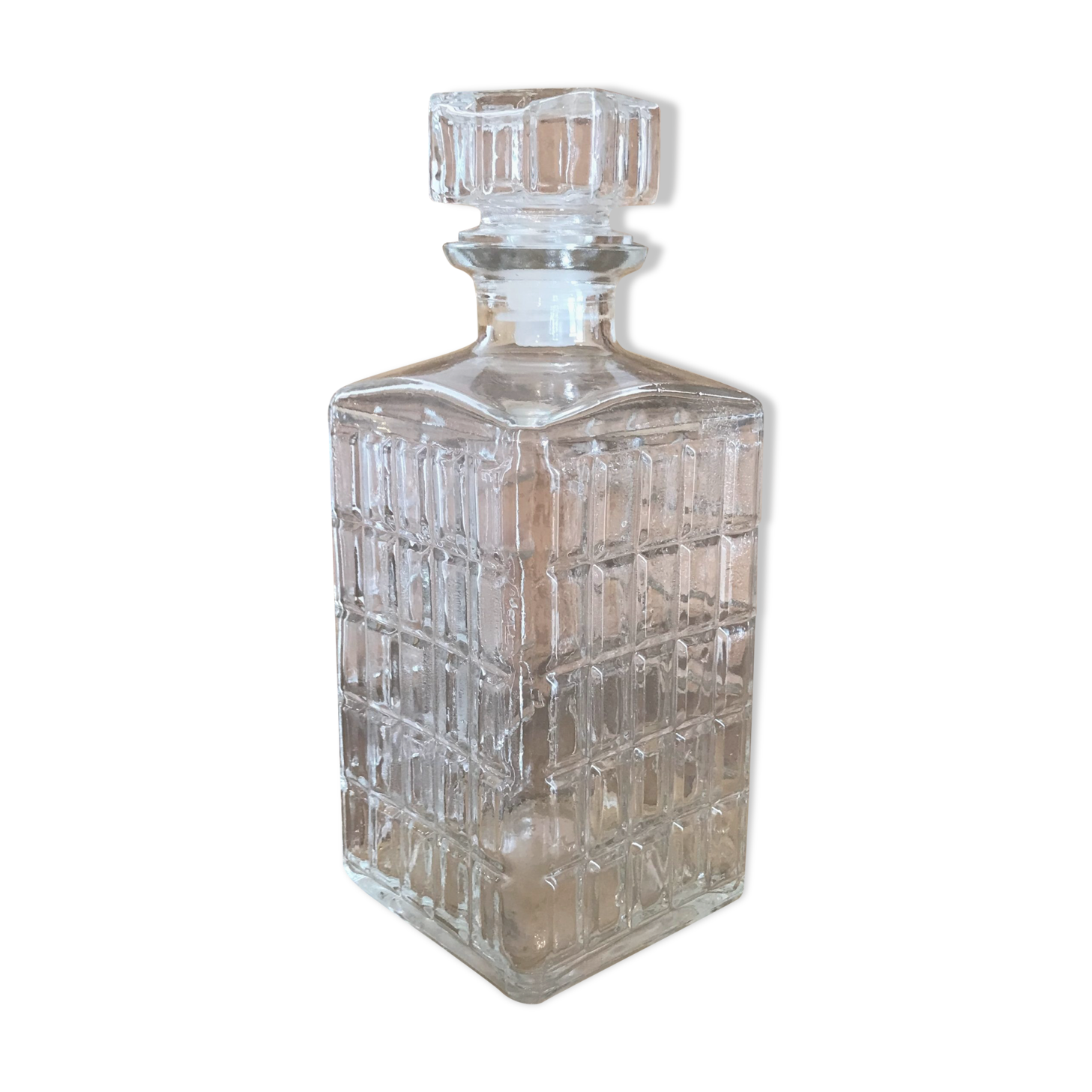 Rectangle whisky bottle