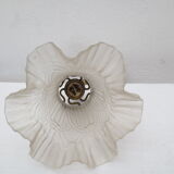 Gooseneck wall light with tulip