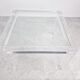 Table basse vintage en lucite, années 1990