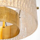Large Murano hanging lamp by Hillebrand, 1970s