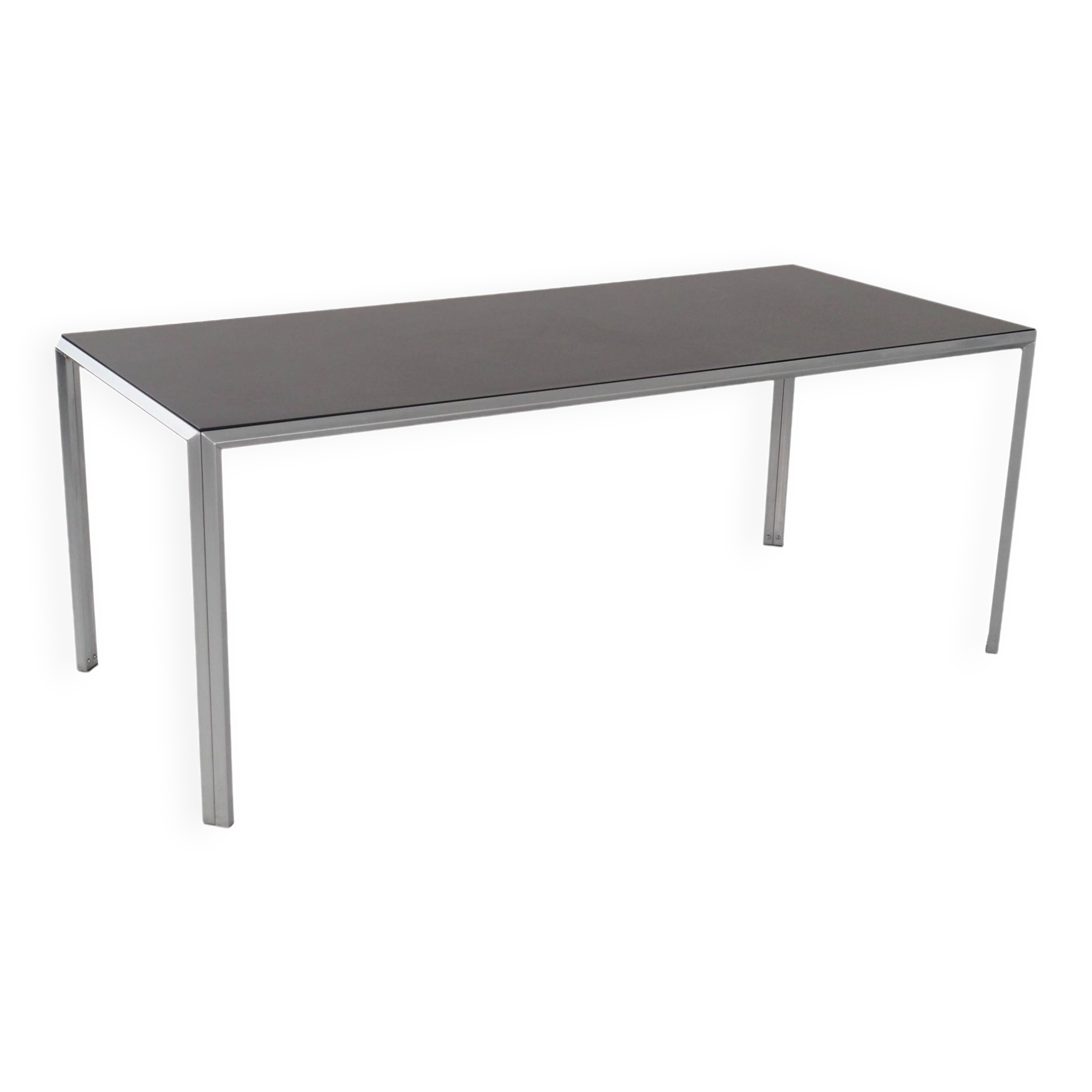 Aluminium desk, Scandinavian design, 1980s, manufacture: Montana Furniture