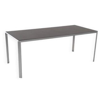 Aluminium desk, Scandinavian design, 1980s, manufacture: Montana Furniture