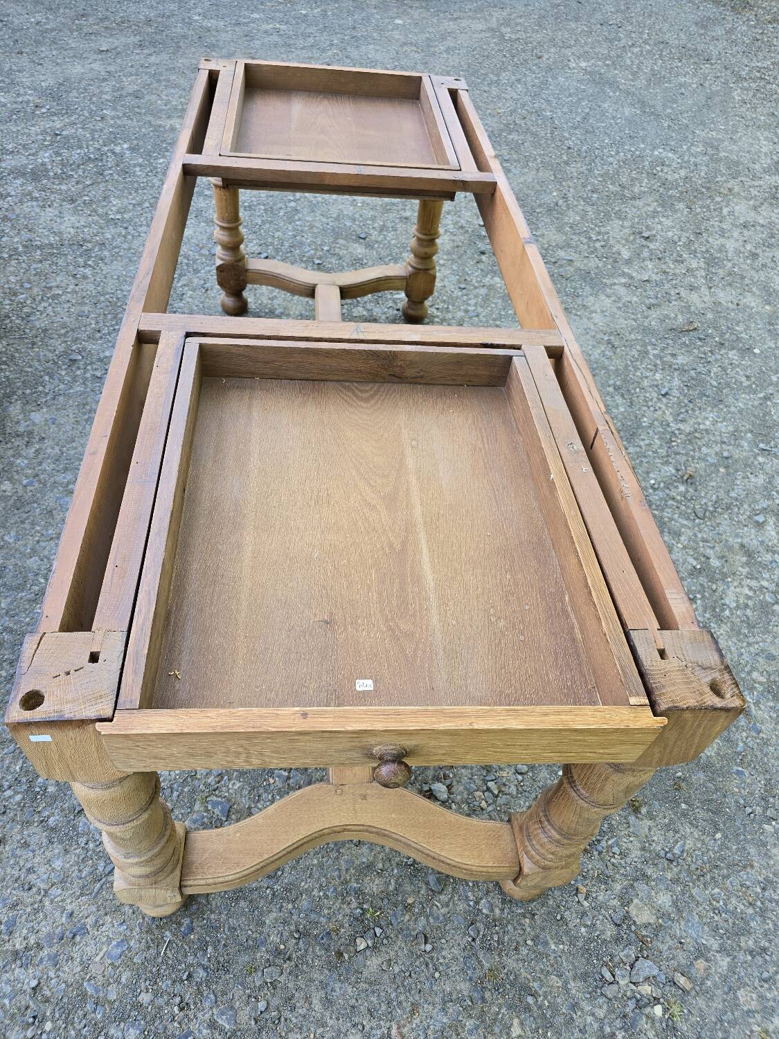 Vintage farmhouse table