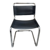 Chair B33 black leather Breuer