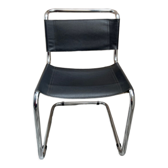 Chair B33 black leather Breuer
