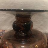 6 Biot blown glass cups