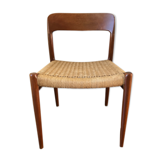 Model chair 75 by Niels Otto Mollers for J.L Mollers year 60