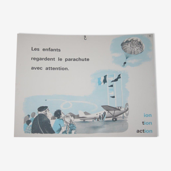 AffIche scolaire pédagogique méthode lecture