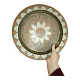 Decorative oriental plate