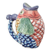 Ceramic fish carafe