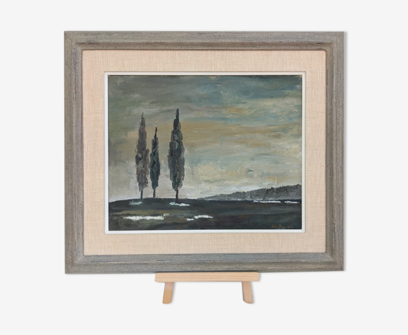 Tableau ancien - solitude