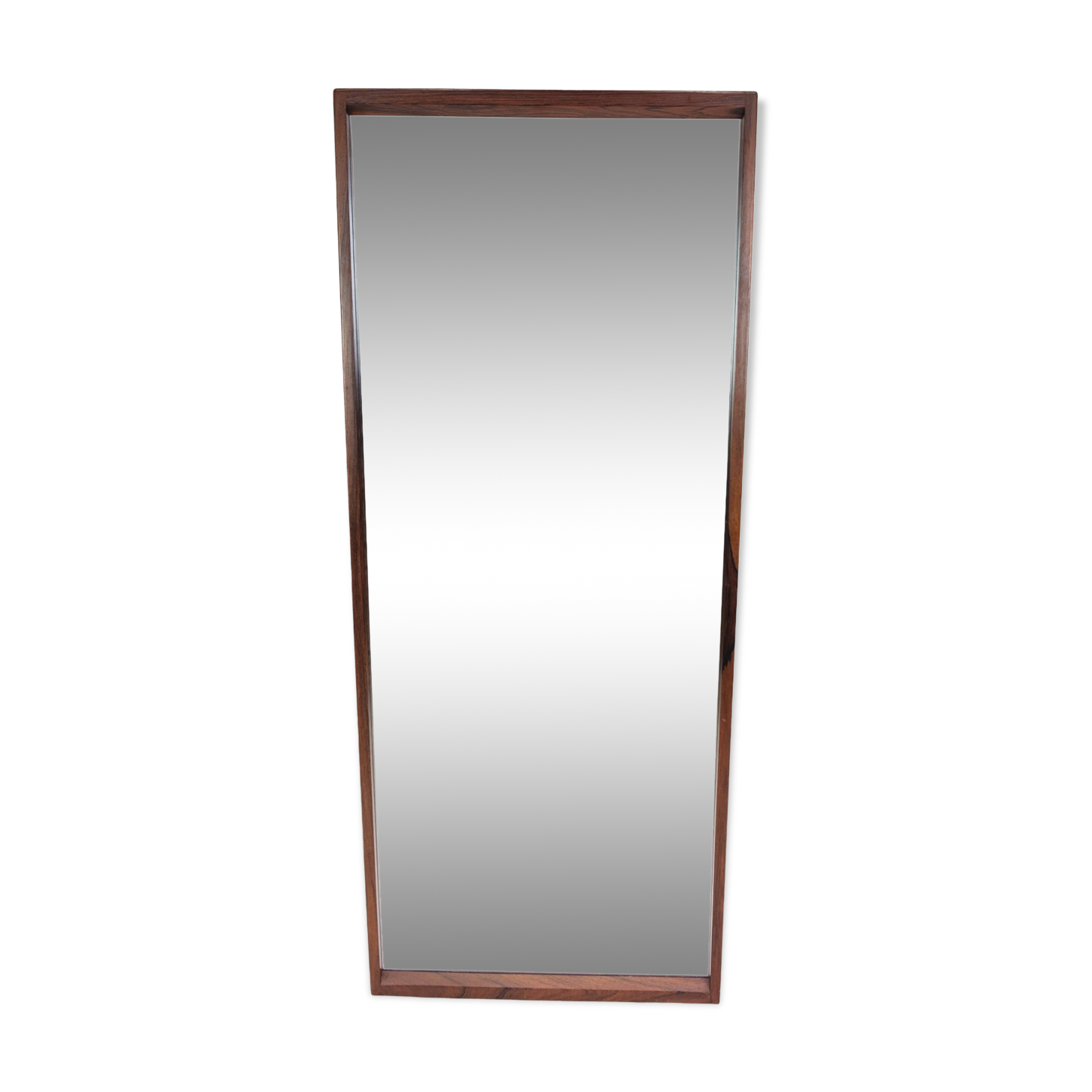 Mirror Made With Frame Of Rosewood By Aksel Kjersgaard For Odder From 1960s