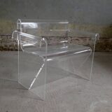 plexiglass bench, 1970
