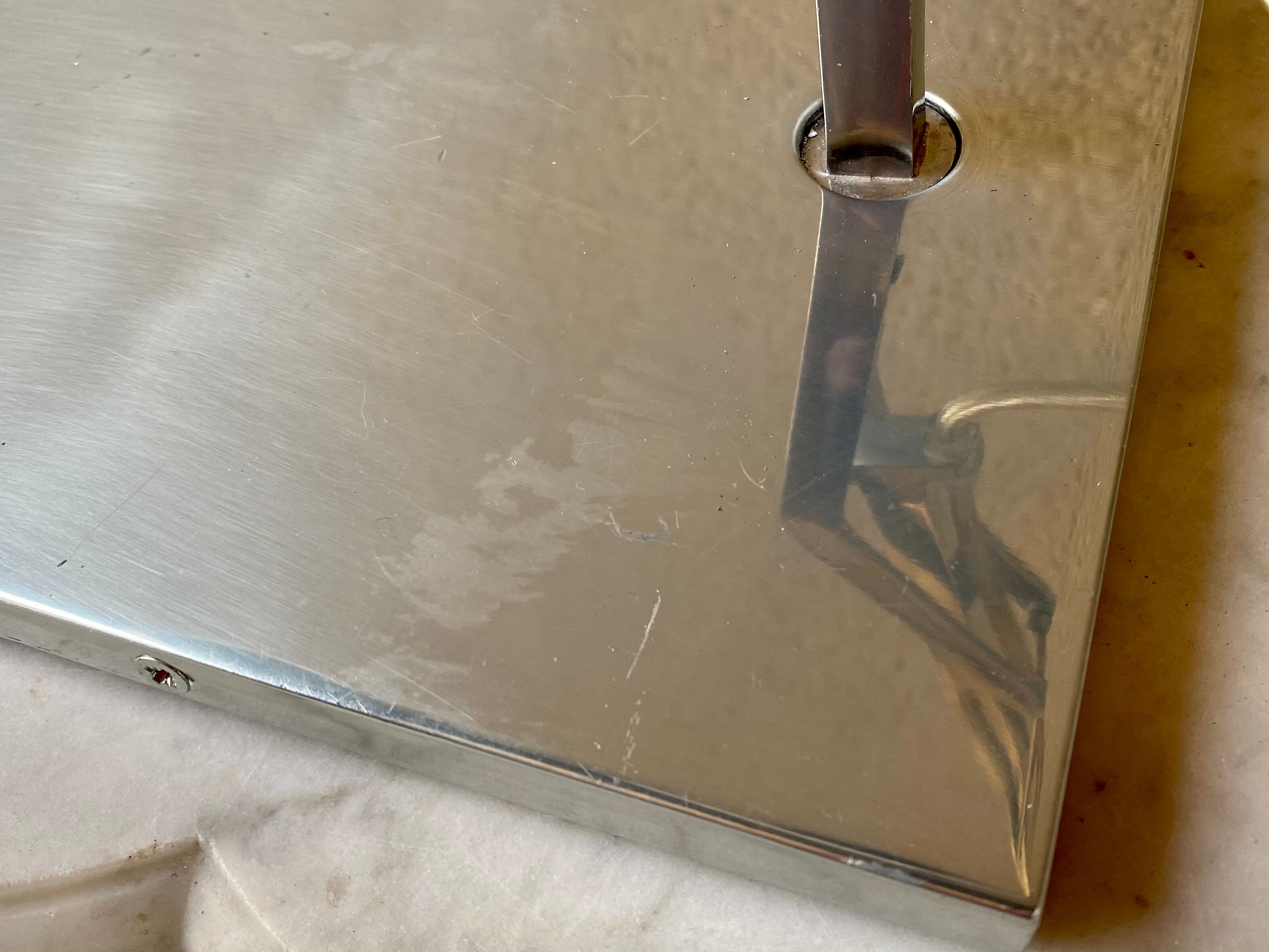 Kelvin T Flos design Antonio Citterio chrome aluminium desk lamp