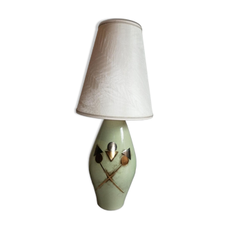 Lamp signed Louis Drimmer in earthenware