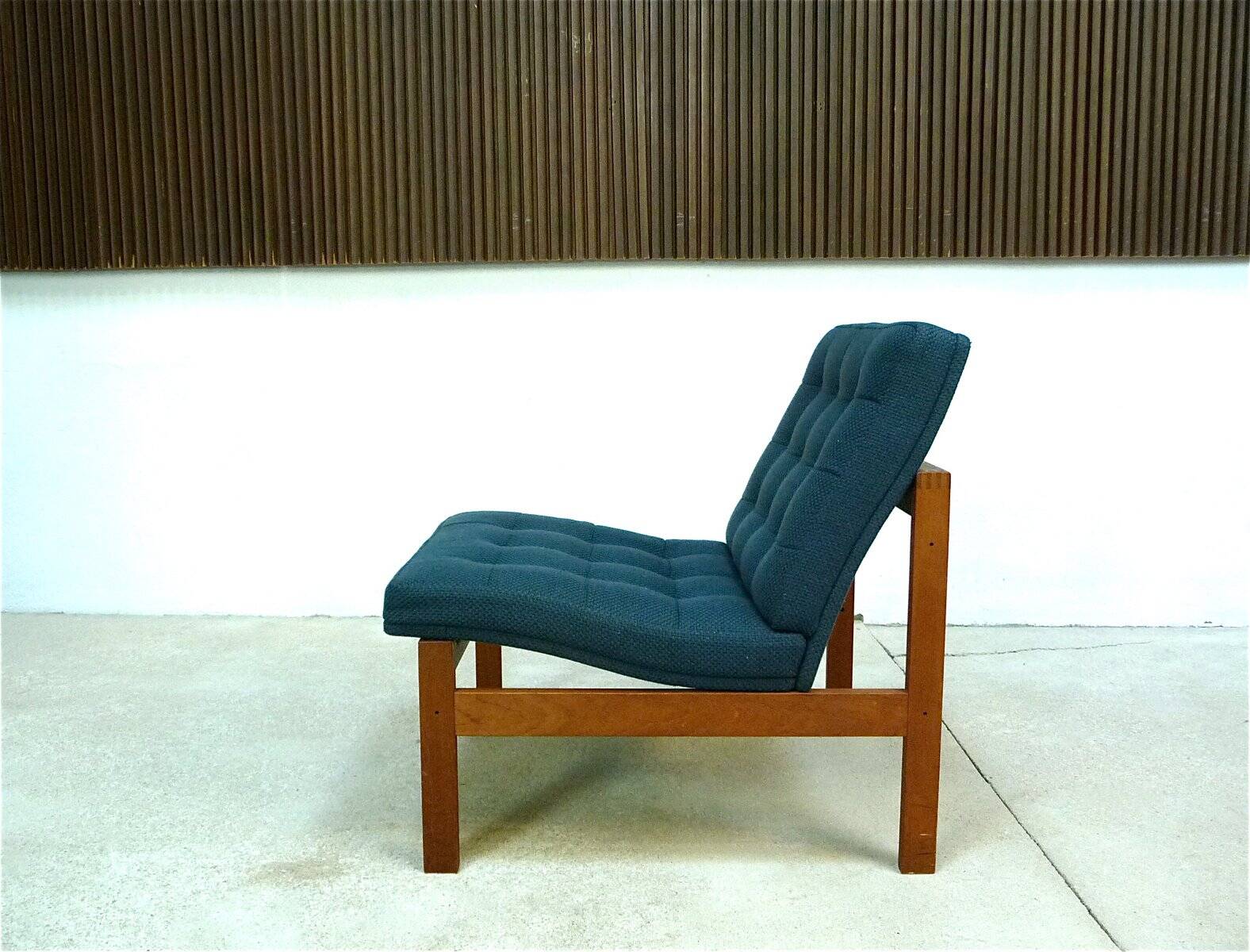 Fauteuil danois en teck par Ole Gjerlov-Knudsen et Torben Lind pour France & Søn, années 1960