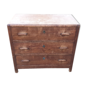 Chest of drawers 3 drawers year 50