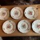 6 plates Sarreguemines Amazonas