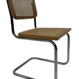 Set of 4 chairs model Cesca B32 designed by Marcel Breuer design