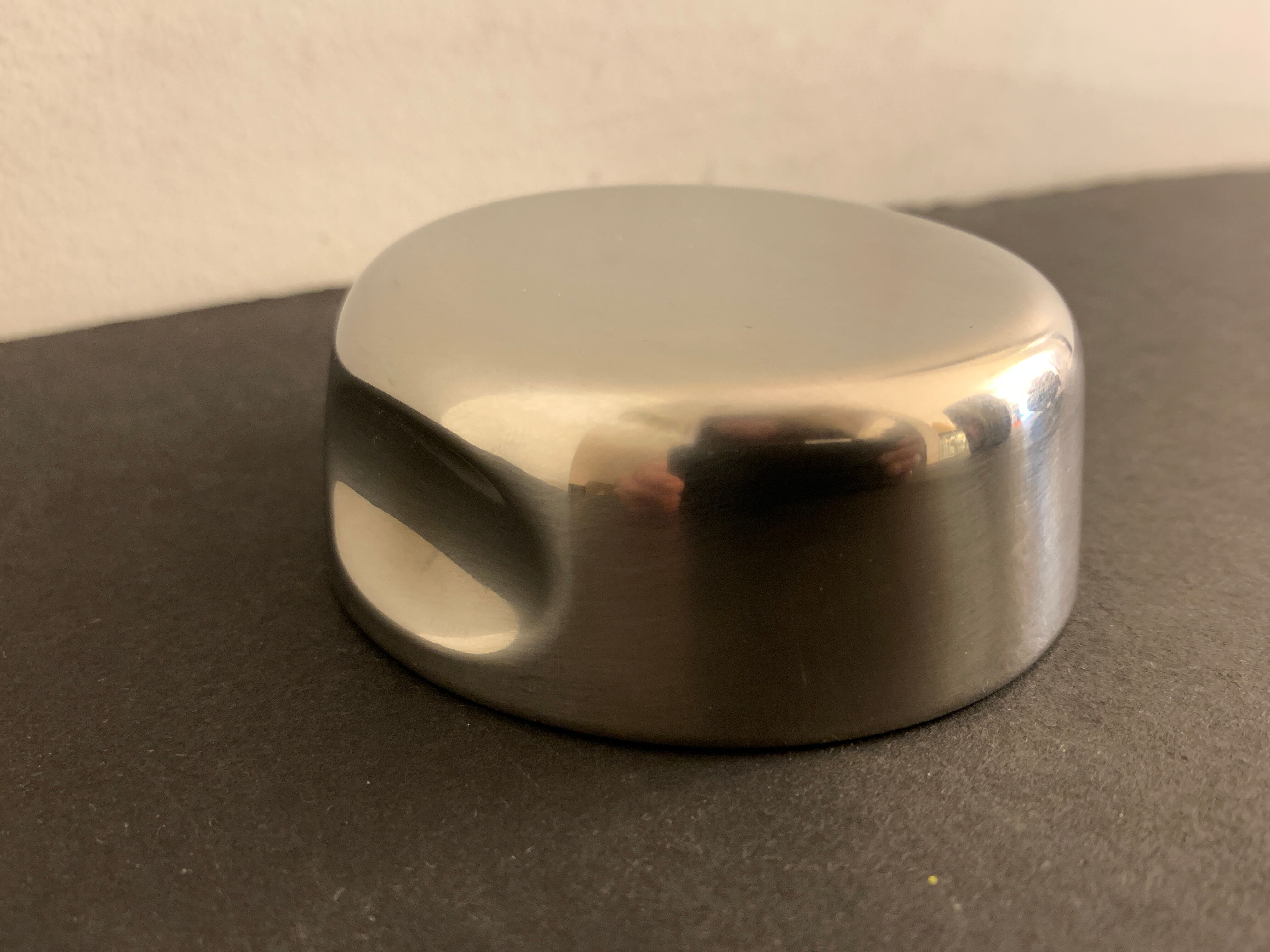 Italian stainless steel shaker Alessi, Massoni and Mazzeri design