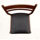 Vintage Scandinavian rosewood chairs 1960s