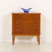 Petite commode danoise ou coffre d'entrée, années 1960