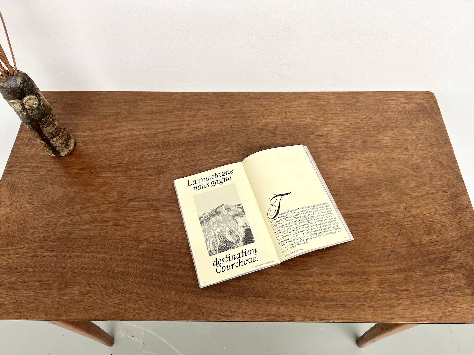 Small wooden desk from the 40s-50s