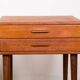 Pair of Danish teak bedside tables by PBJ Mobler 1960