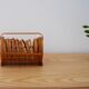 Butterflies and basket rattan coasters